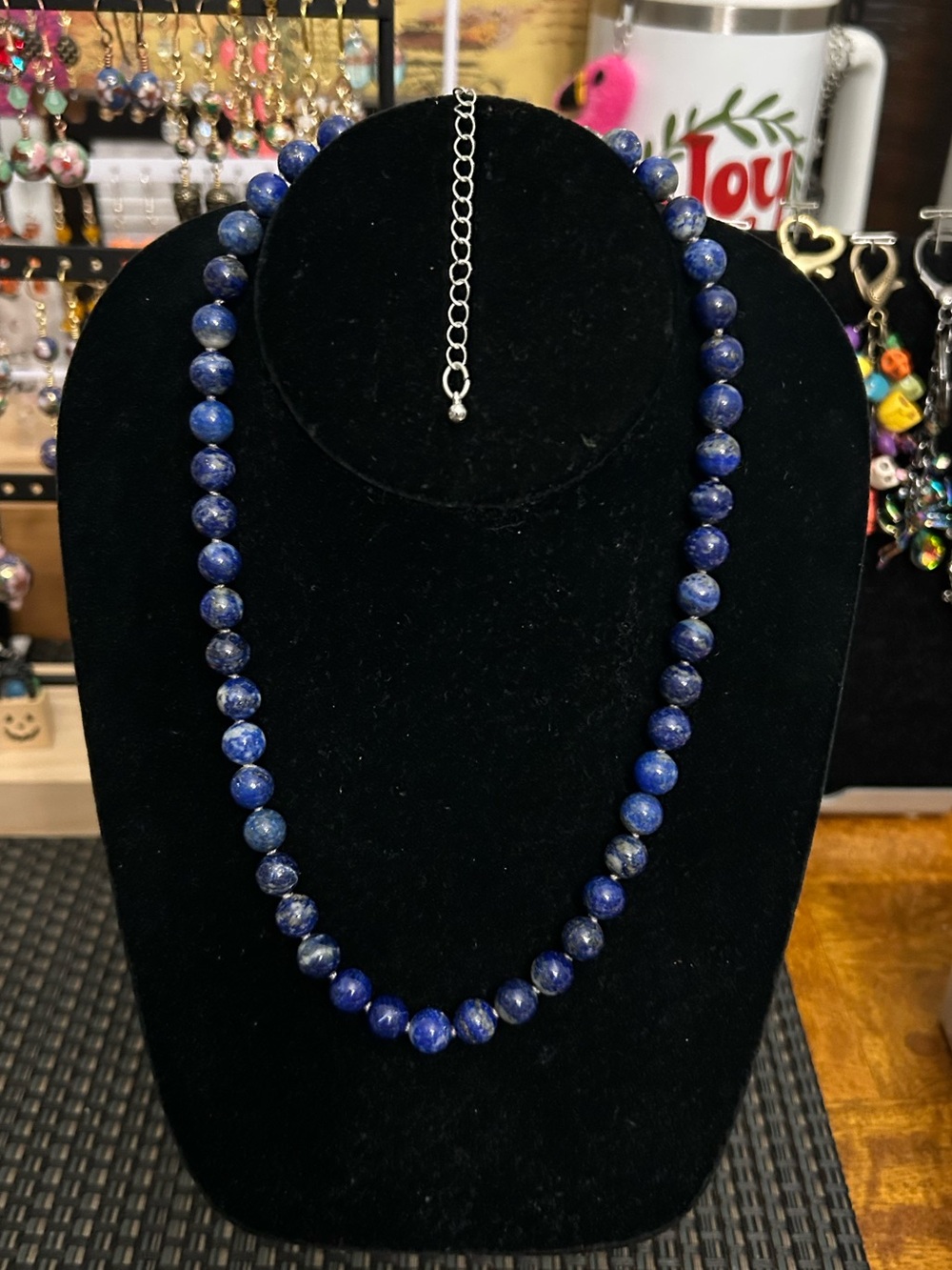 Lapis Lazuli Hand Knotted Necklace